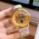 Clone Patek Philippe Skeleton Watch Black Case White Dial (5)_th.jpg